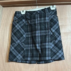 Eddie Bauer Charcoal Plaid Outerwear